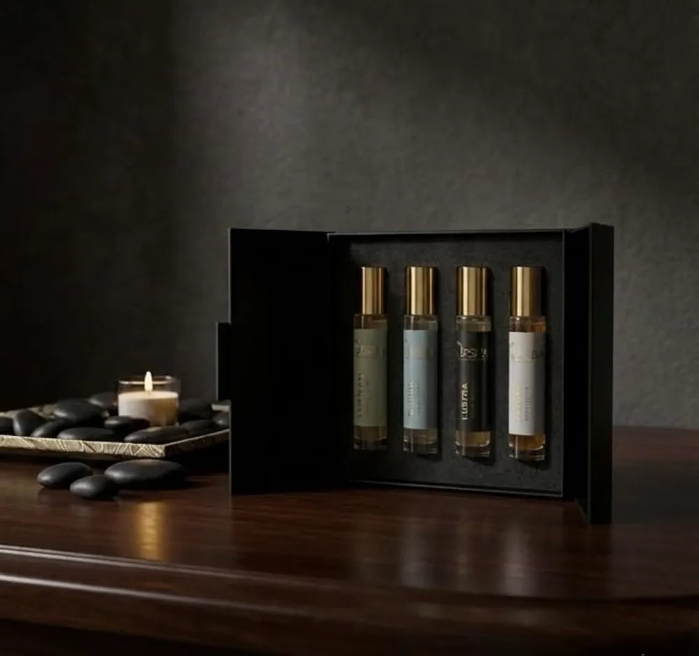 Set of 4 Perfumes  | Best Discovery Set for Men and Women | Perfect Premium Gift for Any Occasions | Long- Lasting scents for All Use Parties, Date nights, Meetings, Offices, Special Occasion