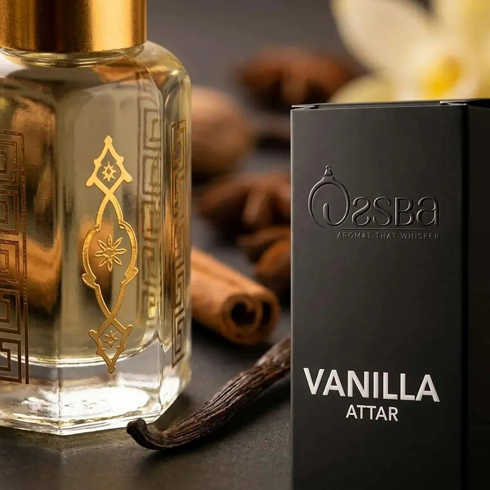 Vanilla Attar Perfume Oil for Men & Women | Sweet & Long Lasting Fragrance | 0% Alcohol | 6 ML