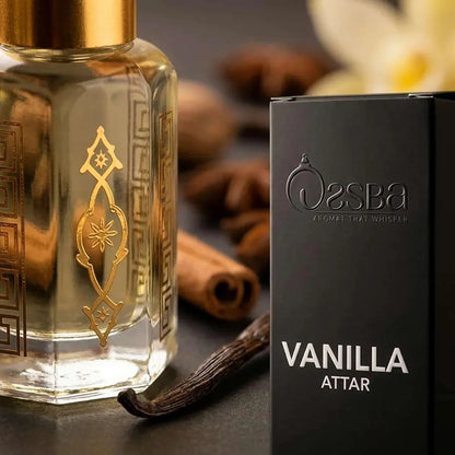 Vanilla Attar Perfume Oil for Men & Women | Sweet & Long Lasting Fragrance | 0% Alcohol | 6 ML