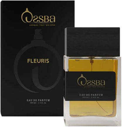 Fleuris Unisex Perfume for Men and Women | 100ml Sweet Fresh Vanilla Perfume | Long- Lasting Eau De Parfume with the Mandarin, Lavender, Chestnut and Vanilla | Best Premium Scent for Parties, Date Nights and Special Occasions