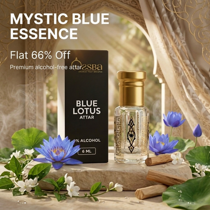 BLUE LOTUS ATTAR | 6 ML